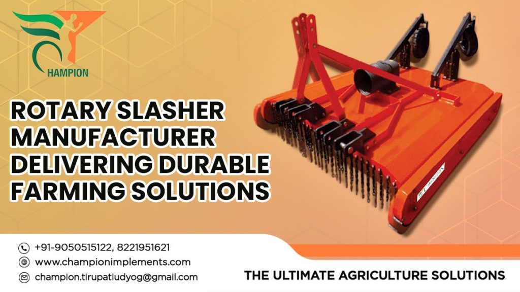Rotary slasher Manufacturer
