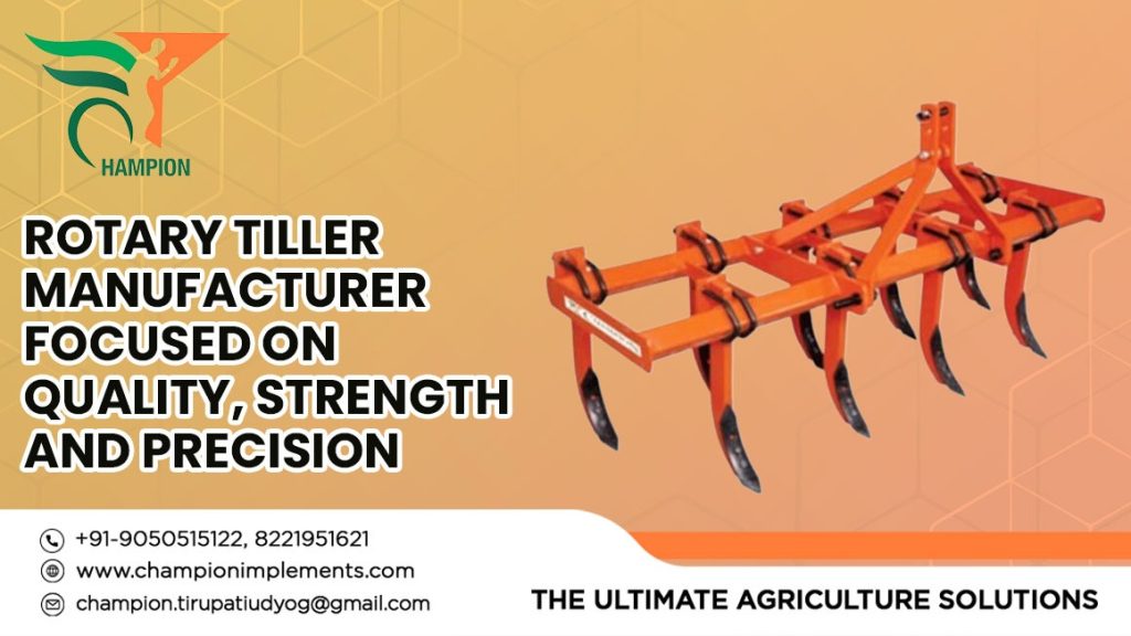 Rotary Tiller Manufacturer