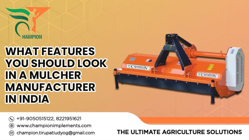 Mulcher Manufacturer in India