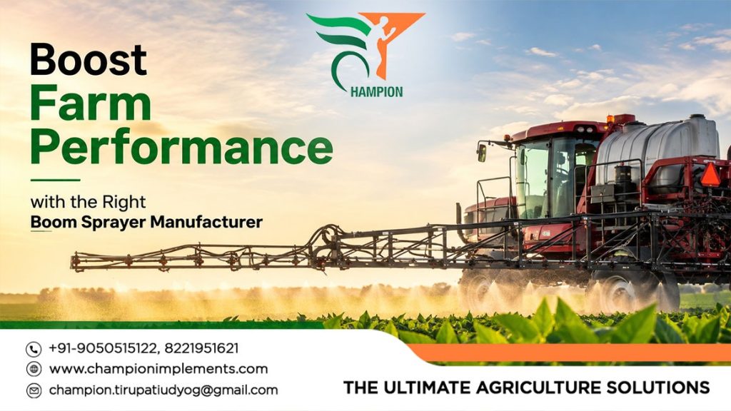 Boom Sprayer Manufacturer