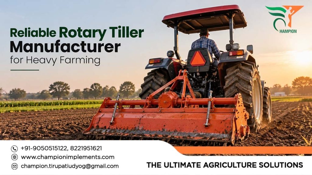 Rotary Tiller Manufacturer